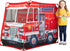 Melissa & Doug Fire Truck Play Tent, Role Play Firefighter Tent for Kids Ages 3+