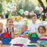 96 Pcs Super Brother Party Supplies Set, Super Video Games Tableware and Napkins for Kids Birthday Party Decorations