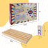 12 Set 8PCS 9 91 Set Double Mexican Train Dominoes for Adults with Wooden Holders, Train Markers, Color Dot Tile