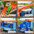 GYYCKTD 3 4 5 6 7 8 Playset 12 2-Tier 3-5 4-8 Race Track Truck Toys for Years Old Boys, Carrier Vehicle with Die-Cast