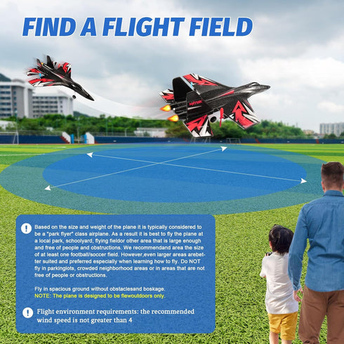 SU27 2.4GHZ 2 6-axis 2CH Fremego RC Plane, RC Airplane Ready to Fly Remote Control Airplane W/ Batteries & Gyro