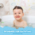 24 Pack Tub Works Smooth Bath Crayons Bath Toy, | Nontoxic, Washable Bath Crayons for Toddlers & Kids | Unique Formula