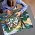 500 Pieces Jigsaw Puzzles for Adults - Spring Garden Patio Recycled Paper Puzzle - Great Gift Idea