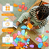 144 Pcs Rainbow Stacking Stones - Translucent Colorful Pebbles for Light Table Toys, Math Manipulatives for Montessori