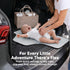 26 21 KeaBabies Portable Changing Pad for Baby, Travel x Wipeable, Waterproof, Foldable Baby Diaper Changing Mat
