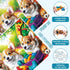 VOLUVOLU 300 300 Entertainment(20.5 15 Pieces Dog Puzzles for Adults, Puppy and Toys Puzzle for Adults Children