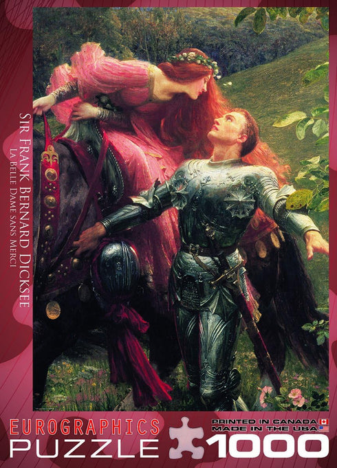 EuroGraphics La Belle Dame sans Merci 1000 Piece Puzzle by Sir Frank Dicksee