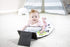 Tummy 0+ Sassy Time Play Mat with Large Mirror, Cushioned, Reversible Support Bolster, and Teething Ring, Age
