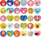 600 Valentines Sticker for Kids, Heart Animal Sticker for Valentine’s Day Party Decoration