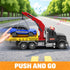 3 4 5 6 7 12" 3-5 4-7, Kids Tow Truck Toy for Year Old Boys, Large Rescue Tow Truck with Lights, Sounds, Durable Toy