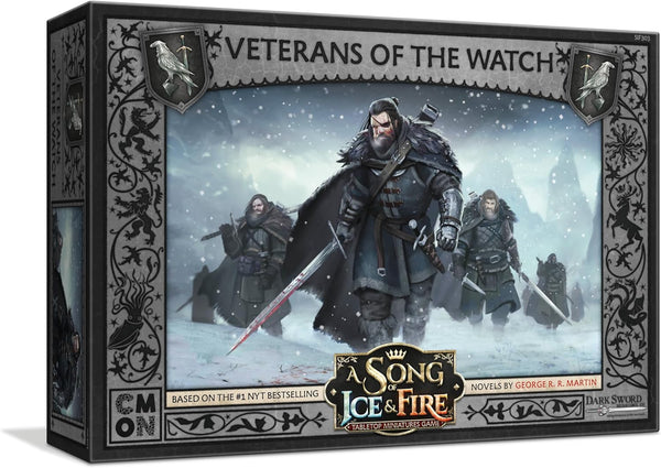 CMON A Song of Ice and Fire Tabletop Miniatures Game - Veterans of The Watch Unit Box
