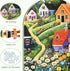 DAGIRT 300 300 20.5 15 Piece Puzzles for Adults, Idyllic Village Jigsaw Puzzles, Blooming Garden Piece Puzzle, Perfect