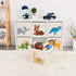 CLCROBD Foldable Animal Cube Storage Bins, Fabric Toy Box/Chest/Organizer for Toddler/Kids Nursery, 13 inch (Dog)