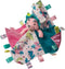 Taggies Stuffed Animal Security Blanket with Tags, Aroar-a-saurus Dinosaur, 13 x 13-Inches