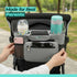 Stroller Caddy with Cup Holder Universal Waterproof Stroller Organizer with Cup Holder for Instant Access & Hands-Free