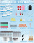 16 Pack Snowman Kit, Build a Snowman Craft Kit for Kids, Christmas Craft Creative Air Dry Clay Modeling Dough Crafts