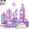 GobiDex Magnetic Building Blocks Unicorn Toys for Girls, Princess Magnetic Tiles Building