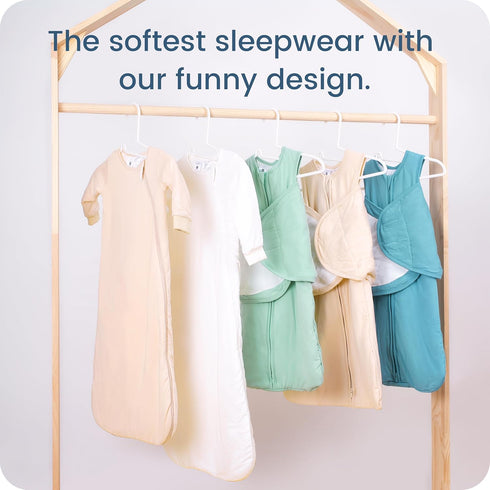 03 1.0 Newborns Swaddle Sleep Sack Months, TOG Baby Blanket for Newborns, Soft Sleeping Bag for Infants