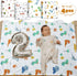 4 Pack 30 40 Inch Tiamon Baby Blanket for Boys Girls x Soft Double Layer Blankets with Dotted Backing Lovely Design