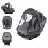Miracle Baby Car Seat Rain Cover, Universal Infant Car Seat Weather Shield with Storage