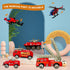 15 Pack Set, 3-12+ OTONOPI Fire Truck Toys Fire Engine Emergency Vehicles, Die Cast Mini Rescue Emergency Car Toy