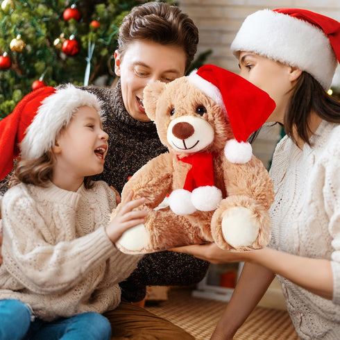 Aoriher 6 Pieces Bear Bulk Stuffed Animal - Baby Shower Plush Toys, Soft Cute Bear for Easter Graduation Gifts