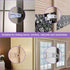 Sliding Door Lock for Child Safety, Window Stoppers for Vertical Windows, 2 Pack