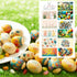 Dcurix 48 (Large(set3)) Pieces Thermo Heat Sleeves Easter Eggs Wraps Decorative Egg Easter Bunny and Chick Pattern