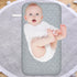 Generic 50x70cm Portable Diaper Mat, Travel Changing Pad, Foldable Bed Liner, Soft Waterproof Cotton Pad with Non Slip
