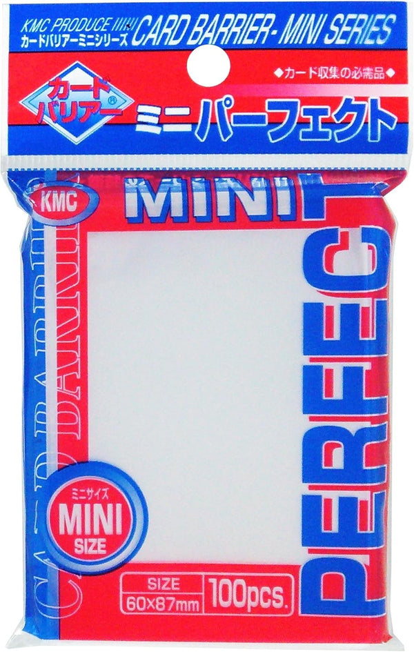 Perfect Barrier Mini Card Sleeves, 100 sleeves, 60mm x 87mm