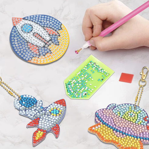 Arts and Crafts for Kids Ages 8-12 - 5D Gem Art Painting Kits for DIY Craft Gift for Girls and Boys Ages 6-12
