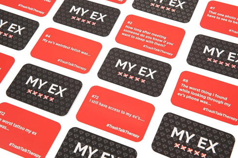 DSS Games My Ex Deck of Conversation Starters, Trash Talk Your Ex at Girls Night