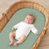 IOCCLH Girls,4-Pack Set Delight,Angelbliss,32"X16" Baby Bassinet Sheets for Baby Boy Fitted Bassinet Sheets Compatible