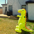 Float Joy Sprinkler for Kids, Inflatable 5.5ft Giant Dinosaur T-REX Water Toy for Pool Party Decorations