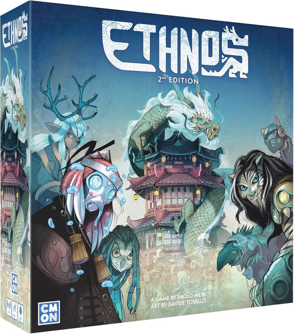 Ethnos Board Game (2nd Edition) - Command Powerful Clans! Area Control Strategy