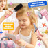 Playset Playset Toy Choi's Hair Salon Toys for Girls - Pretend Play Kids Hairdryer, Scissor, Combs Hair Salon with Gift