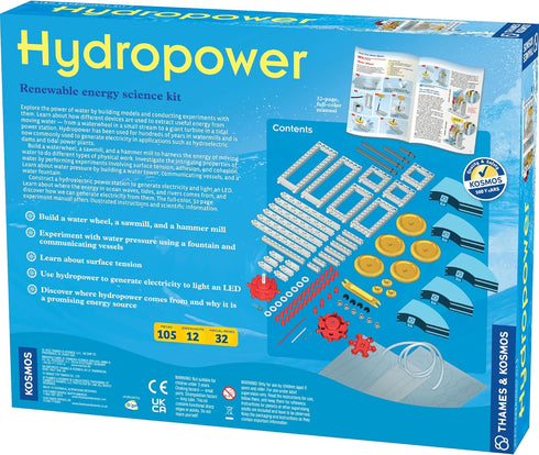 12 Recommended Thames & Kosmos Hydropower Science Kit | Stem Experiments | Learn About Alternative & Renewable Energy