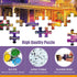 500 20.5X 15 Piece Puzzle for Adults - City at Dusk Puzzles| Recycled Cardboard Car Jigsaw Puzzles | Challenging Family