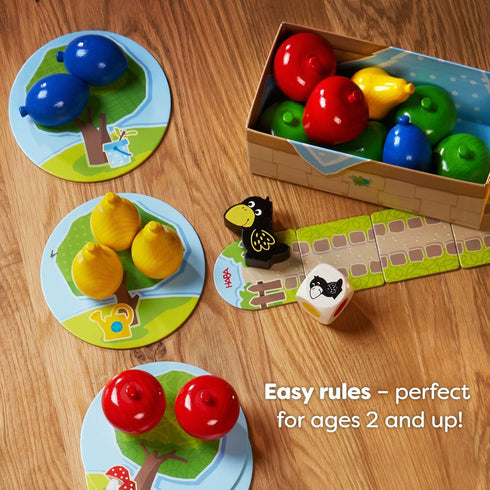 2 HABA My Very First Games - First Orchard Toddler Game - My First Orchard Game, Cooperative Toddler Board Games