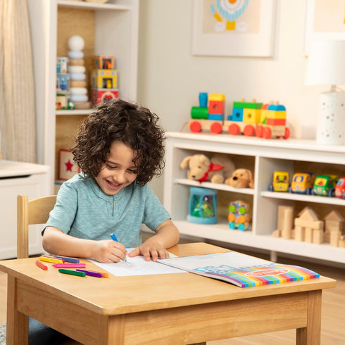 Melissa & Doug Drawing Pad, 9 x 12 inches, 50 Sheets of White Bond Paper