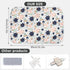 21 5/8" 31.5" Mat(Floral1PCS) Baby Diaper Changing Pad, x Waterproof Changing Pad Liners - Reusable Soft and Absorbent