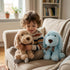 11.8 WEIGEDU Poodle Puppy Goldendoodle Stuffed Animal, Adorable Toy Dog Labradoodle Plush for Kids Boys Girls Birthday