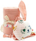Snugek Baby Muslin Swaddle Blanket & Muslin Lovey Set Soft Breathable 100% Cotton