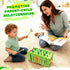 12+ Hammering Wooden Activity Cube Montessori Toys for Months Baby Boys Girls | Pounding Toys with Abacus, Educational