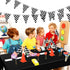 Irenare 3 Sheets Car Birthday Party Supplies, Racing Party Decorations, Road Tablecloth for Car Theme Birthday