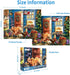 100 Piece Puzzles for Kids - Funny Dog Puzzle, The Great Escape Puzzles for Adults, A Running Dog