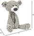1 15 GUND Toothpick Stripes, Teddy Bear Stuffed Animal for Ages and Up, Black/White