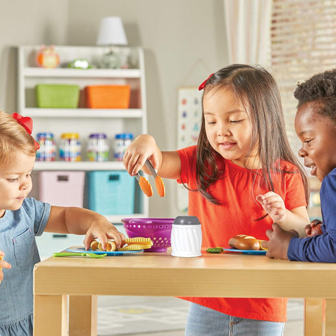 20 2+ Learning Resources New Sprouts Pasta Time - Pieces, Ages Pretend Play Food for Toddlers, Preschool Learning Toys