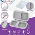 khanka Hard Travel Case for RG28XX Retro Handheld Game Console, Case Only, White