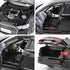 BDTCTK Compatible 1:18 Audi A6L Model Car, Diecast Collectible Pull Back Toy Car with Sound and Light